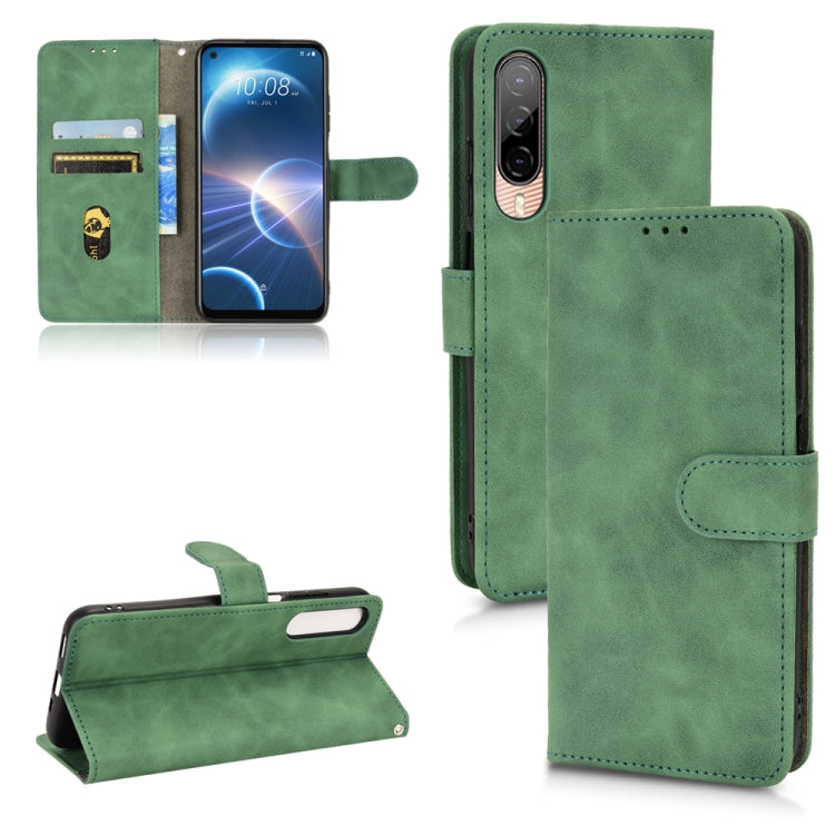 Skin Feel Magnetic Flip Leather Phone Case, For HTC Desire 22 Pro, For Realme C30, For Nokia C21 Plus