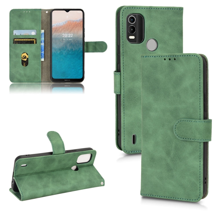 Skin Feel Magnetic Flip Leather Phone Case, For HTC Desire 22 Pro, For Realme C30, For Nokia C21 Plus