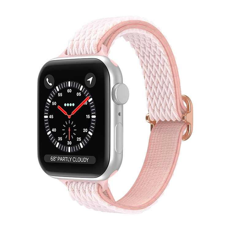 Wave Small Waist Nylon Watch Band For Apple Watch Series