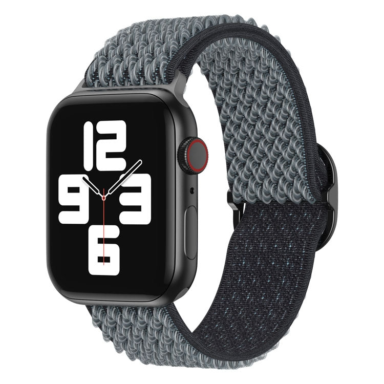 Wave Nylon Watch Band For Apple Watch Series, 7 45mm / 6&SE&5&4 44mm / 3&2&1 42mm, 7 41mm / 6&SE&5&4 40mm / 3&2&1 38mm