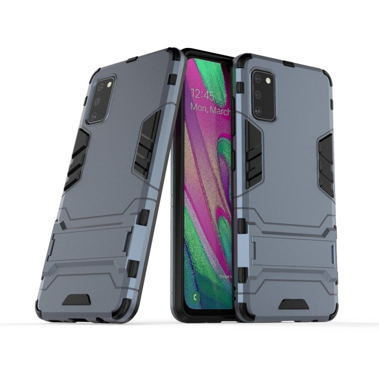 Shockproof PC + TPU Protective Case with Invisible Holder, For Samsung Galaxy A41, For Vivo IQOO3