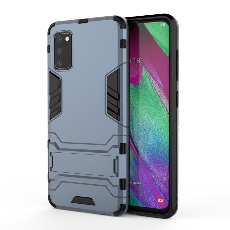 Shockproof PC + TPU Protective Case with Invisible Holder, For Samsung Galaxy A41, For Vivo IQOO3