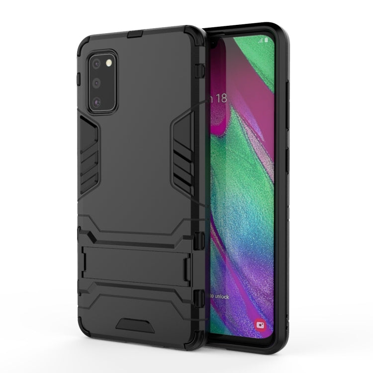 Shockproof PC + TPU Protective Case with Invisible Holder, For Samsung Galaxy A41, For Vivo IQOO3