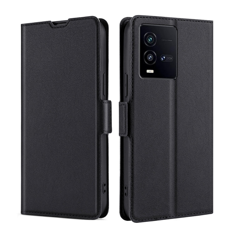 Ultra-thin Voltage Side Buckle Leather Phone Case, For vivo iQOO 10, For vivo iQOO 10 Pro 5G, For OnePlus 10T, For Realme C30 4G/Narzo 50i Prime, For Honor X40i