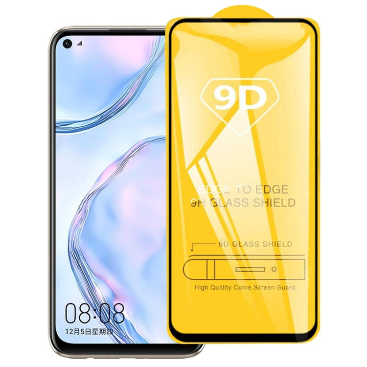 9D Full Glue Full Screen Tempered Glass Film, For Huawei P40, For Huawei P40 Lite, For Huawei Y7p 2020, For Huawei  Nova 6 SE, For Huawei  Nova 7i, For Huawei  Y6s (2019), For Huawei Y9s, For Huawei P Smart Pro 2019, For Huawei P Smart 2020