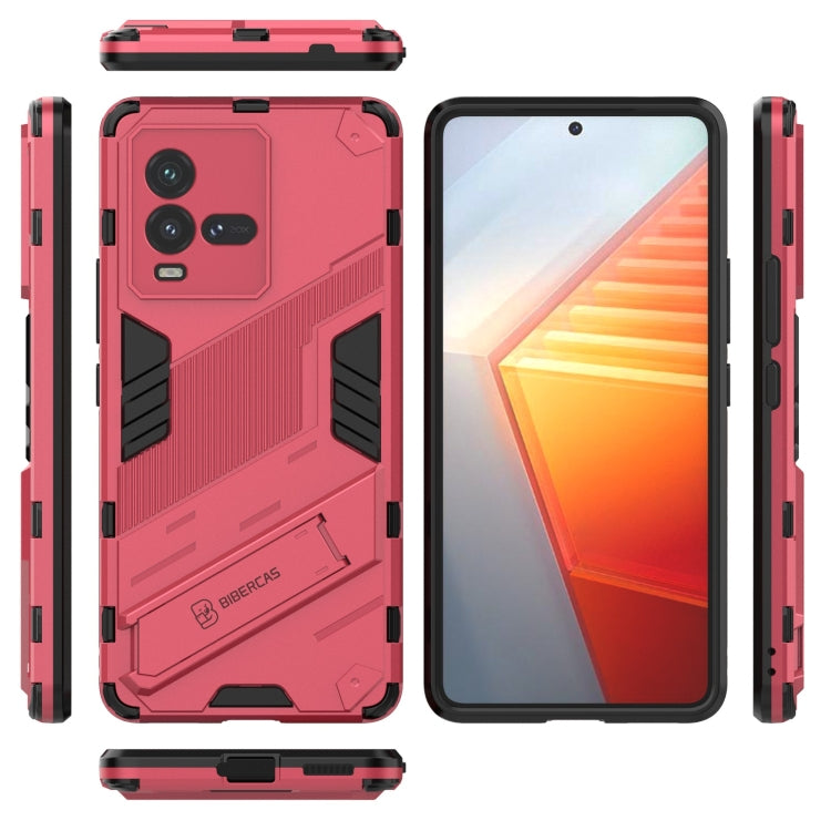 PC + TPU Shockproof Case with Invisible Holder, For vivo iQOO 10, For vivo iQOO 10 Pro 5G