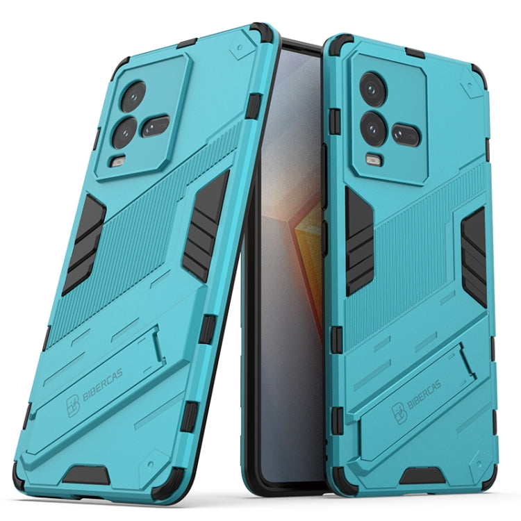 PC + TPU Shockproof Case with Invisible Holder, For vivo iQOO 10, For vivo iQOO 10 Pro 5G