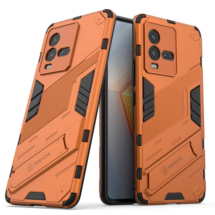 PC + TPU Shockproof Case with Invisible Holder, For vivo iQOO 10, For vivo iQOO 10 Pro 5G