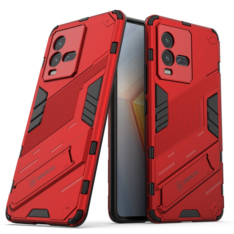 PC + TPU Shockproof Case with Invisible Holder, For vivo iQOO 10, For vivo iQOO 10 Pro 5G