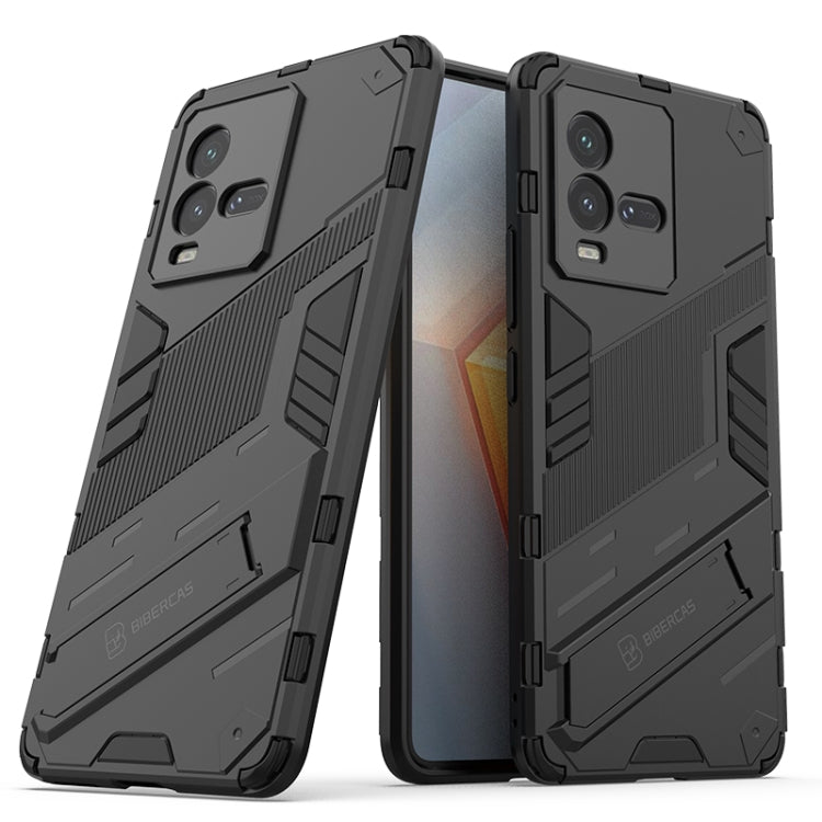 PC + TPU Shockproof Case with Invisible Holder, For vivo iQOO 10, For vivo iQOO 10 Pro 5G