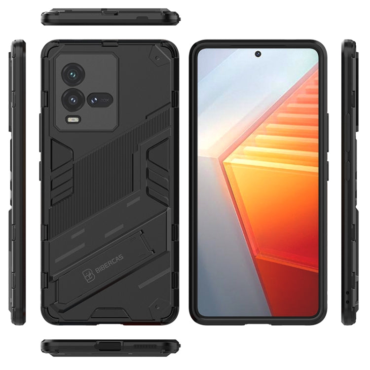 PC + TPU Shockproof Case with Invisible Holder, For vivo iQOO 10, For vivo iQOO 10 Pro 5G