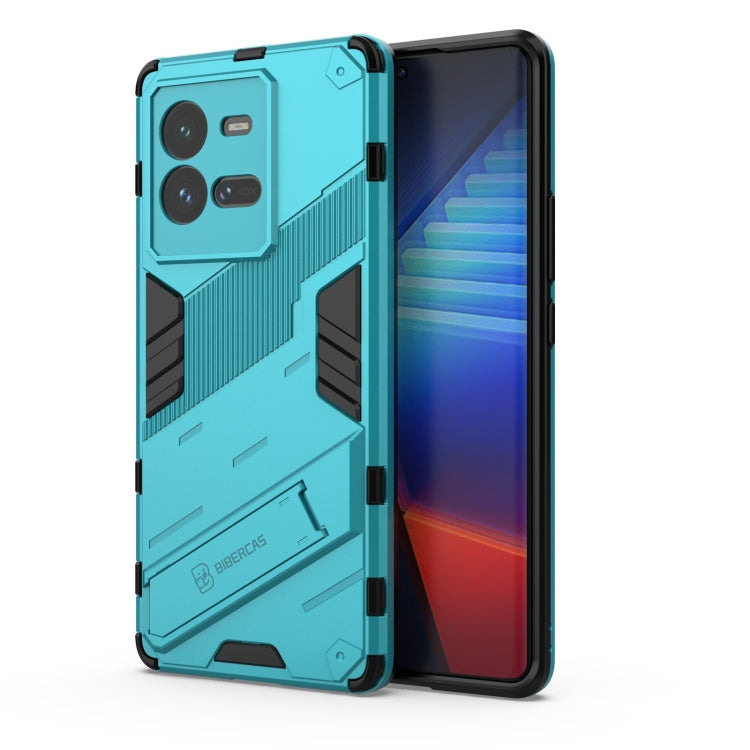 PC + TPU Shockproof Case with Invisible Holder, For vivo iQOO 10, For vivo iQOO 10 Pro 5G