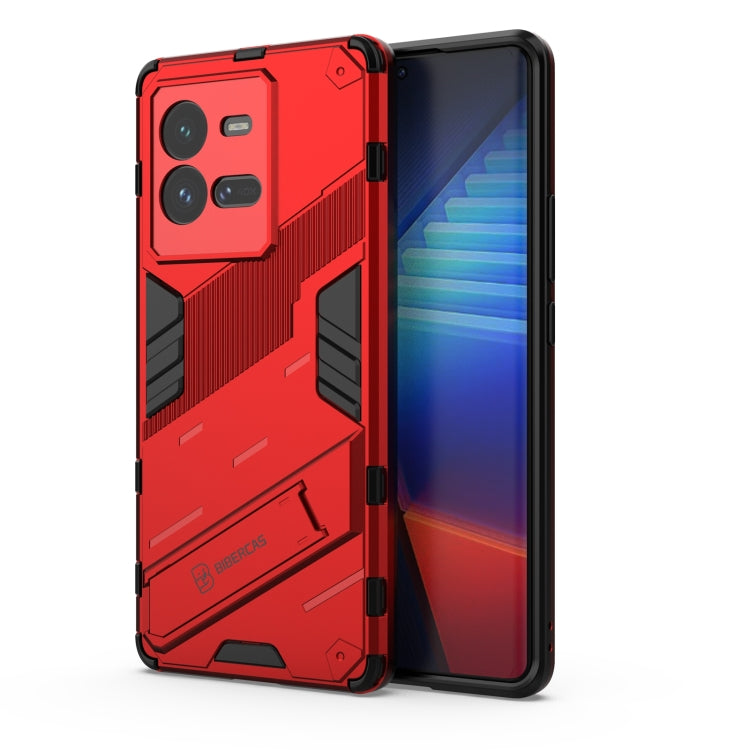 PC + TPU Shockproof Case with Invisible Holder, For vivo iQOO 10, For vivo iQOO 10 Pro 5G