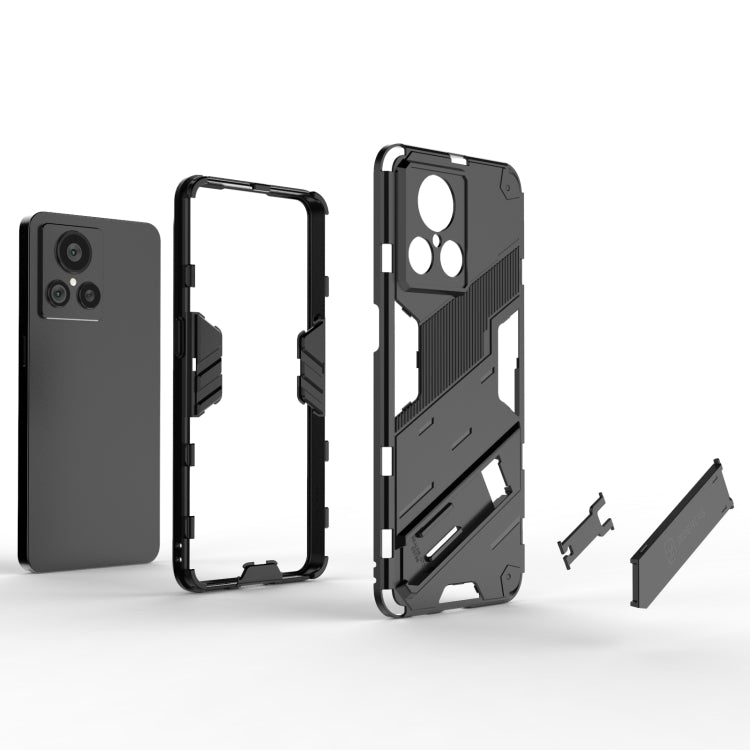 PC + TPU Shockproof Case with Invisible Holder, For Realme GT2 Explorer Master, For GT2 Explorer Master