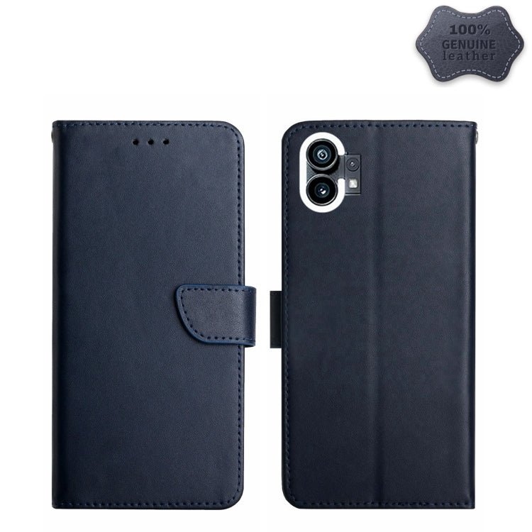 Genuine Leather Fingerprint-proof Horizontal Flip Phone Case, For Motorola Moto G32, For Nothing Phone 1, For OPPO A57 4G/A77 4G/Realme Narzo 50 5G/Realme V23, For Xiaomi Poco C40, For Realme GT Neo2, For Honor 70, For Realme GT Neo 3