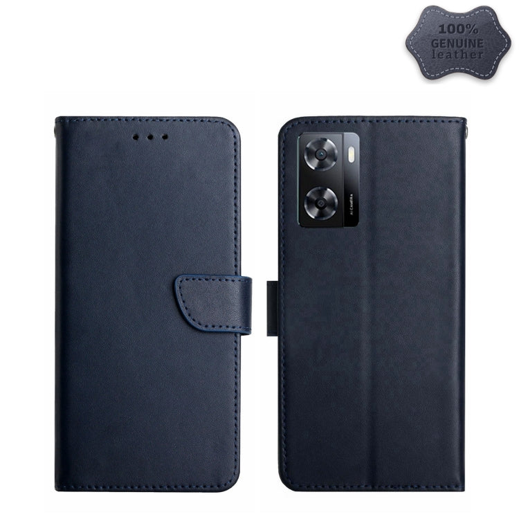 Genuine Leather Fingerprint-proof Horizontal Flip Phone Case, For Motorola Moto G32, For Nothing Phone 1, For OPPO A57 4G/A77 4G/Realme Narzo 50 5G/Realme V23, For Xiaomi Poco C40, For Realme GT Neo2, For Honor 70, For Realme GT Neo 3