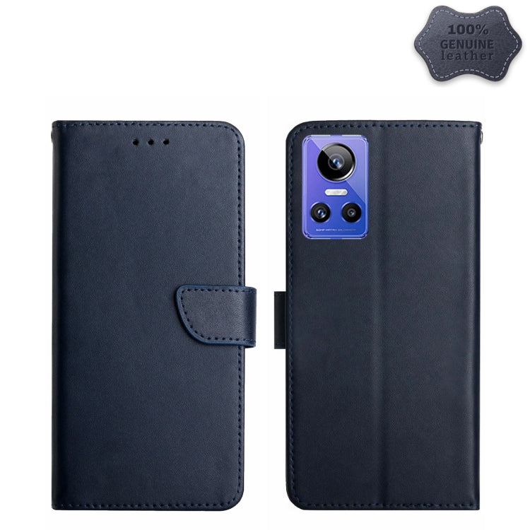 Genuine Leather Fingerprint-proof Horizontal Flip Phone Case, For Motorola Moto G32, For Nothing Phone 1, For OPPO A57 4G/A77 4G/Realme Narzo 50 5G/Realme V23, For Xiaomi Poco C40, For Realme GT Neo2, For Honor 70, For Realme GT Neo 3