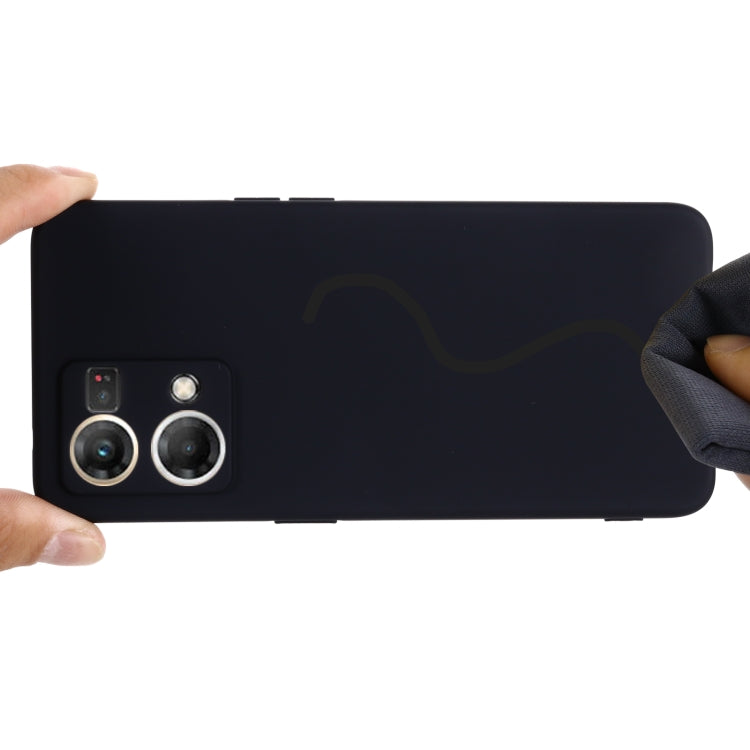 Pure Color Liquid Silicone Shockproof Full Coverage Phone Case, For OPPO Reno 7 4G Global/F21 Pro 4G, For ZTE Blade A51 2021, For ZTE Blade A71 2021