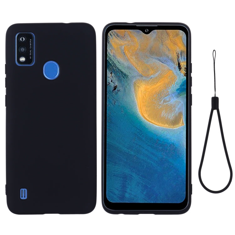 Pure Color Liquid Silicone Shockproof Full Coverage Phone Case, For OPPO Reno 7 4G Global/F21 Pro 4G, For ZTE Blade A51 2021, For ZTE Blade A71 2021