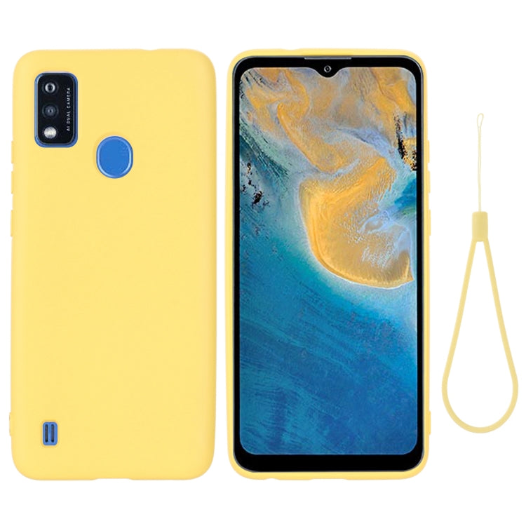 Pure Color Liquid Silicone Shockproof Full Coverage Phone Case, For OPPO Reno 7 4G Global/F21 Pro 4G, For ZTE Blade A51 2021, For ZTE Blade A71 2021