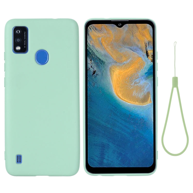 Pure Color Liquid Silicone Shockproof Full Coverage Phone Case, For OPPO Reno 7 4G Global/F21 Pro 4G, For ZTE Blade A51 2021, For ZTE Blade A71 2021