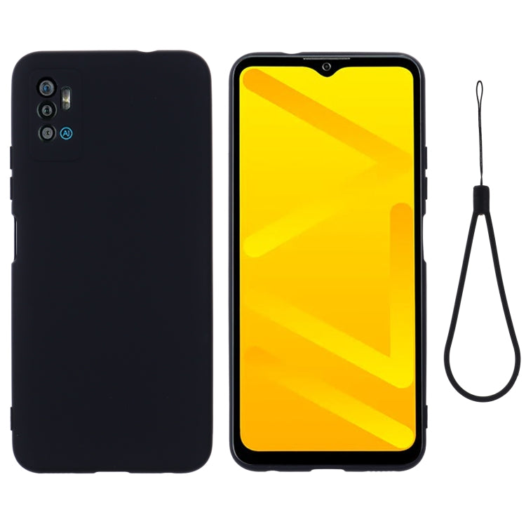 Pure Color Liquid Silicone Shockproof Full Coverage Phone Case, For OPPO Reno 7 4G Global/F21 Pro 4G, For ZTE Blade A51 2021, For ZTE Blade A71 2021