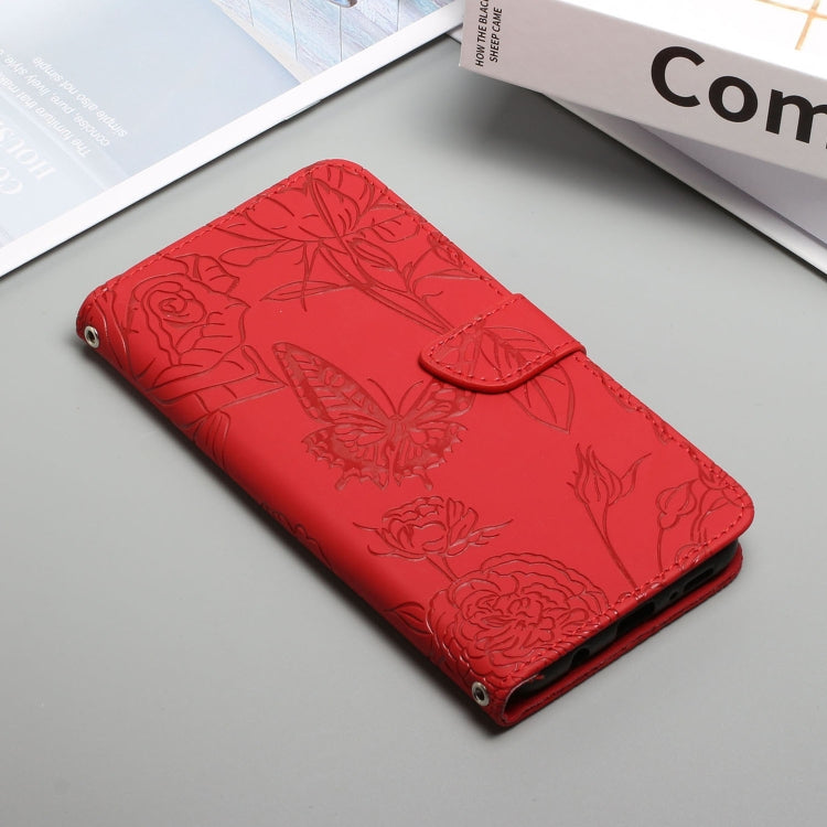 HT03 Skin Feel Butterfly Embossed Flip Leather Phone Case, For OnePlus 10T / Ace Pro, For OPPO Reno8 5G, For OPPO Reno8 Pro+ / Reno8 Pro