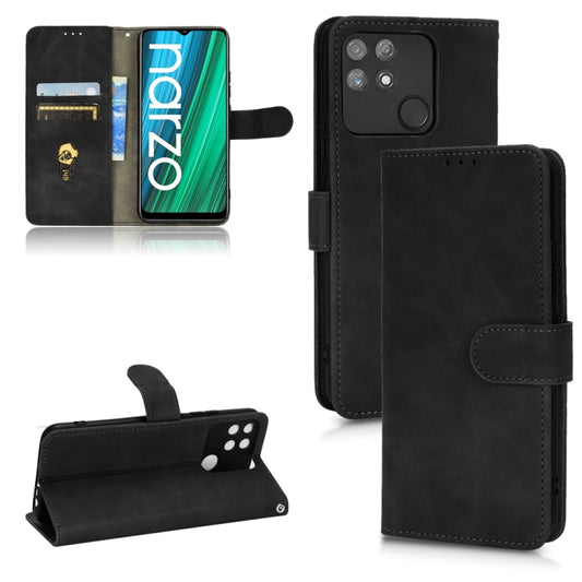 Skin Feel Magnetic Flip Leather Phone Case