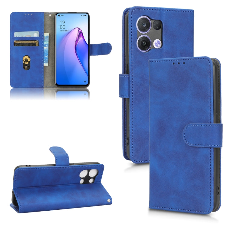 Skin Feel Magnetic Flip Leather Phone Case