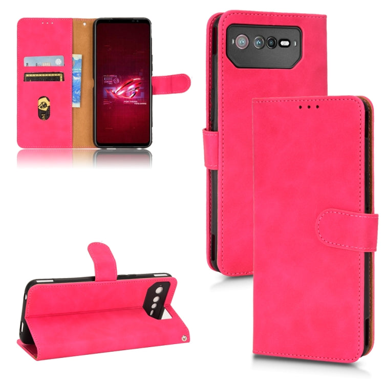 Skin Feel Magnetic Flip Leather Phone Case