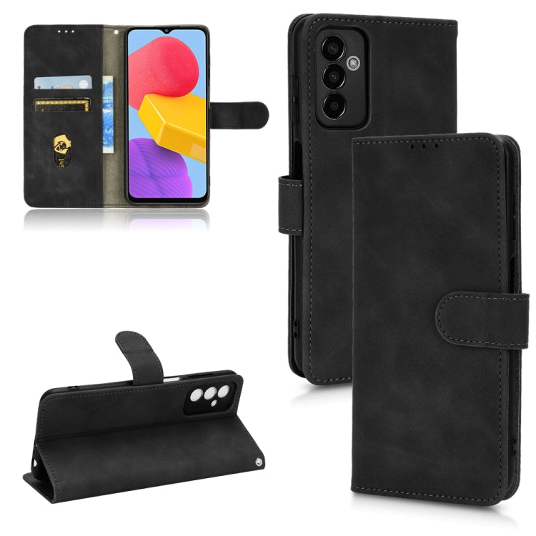 Skin Feel Magnetic Flip Leather Phone Case