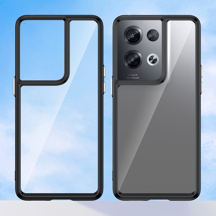 Colorful Series Acrylic + TPU Phone Case, For OPPO Reno8 Pro+ 5G, For OPPO Reno8 Pro India