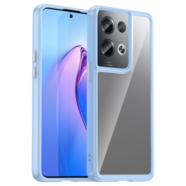 Colorful Series Acrylic + TPU Phone Case, For OPPO Reno8 Pro+ 5G, For OPPO Reno8 Pro India