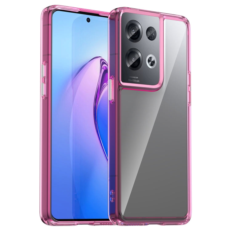 Colorful Series Acrylic + TPU Phone Case, For OPPO Reno8 Pro+ 5G, For OPPO Reno8 Pro India