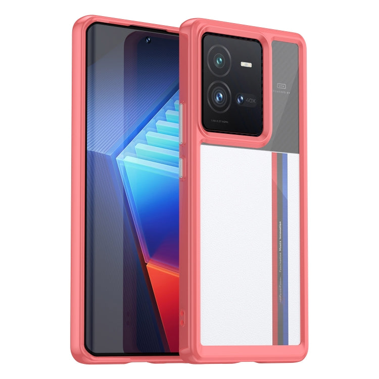 Colorful Series Acrylic + TPU Phone Case, For vivo iQOO 10, For vivo iQOO 9T, For vivo iQOO 10 Pro, For Honor X40i