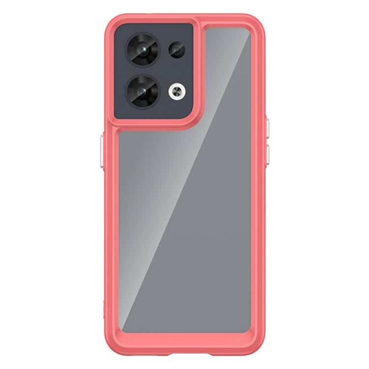 Colorful Series Acrylic + TPU Phone Case, For OPPO Reno8 India