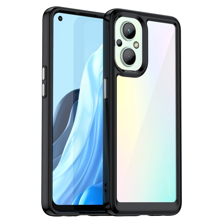 For OPPO Reno8 Pro India Colorful Series Acrylic + TPU Phone Case, For OPPO A96 5G