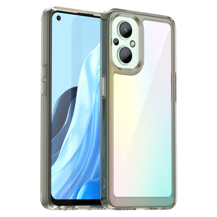 For OPPO Reno8 Pro India Colorful Series Acrylic + TPU Phone Case, For OPPO A96 5G