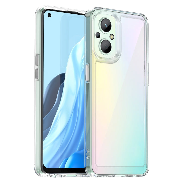 For OPPO Reno8 Pro India Colorful Series Acrylic + TPU Phone Case, For OPPO A96 5G