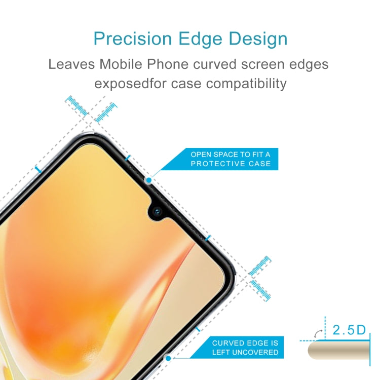 0.26mm 9H 2.5D Tempered Glass Film, For vivo V25 / V25e / X80 Lite / V21s (1 PC), For vivo V25 Pro (1 PC)