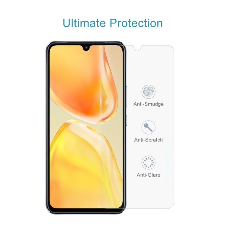 0.26mm 9H 2.5D Tempered Glass Film, For vivo V25 / V25e / X80 Lite / V21s (1 PC), For vivo V25 Pro (1 PC)