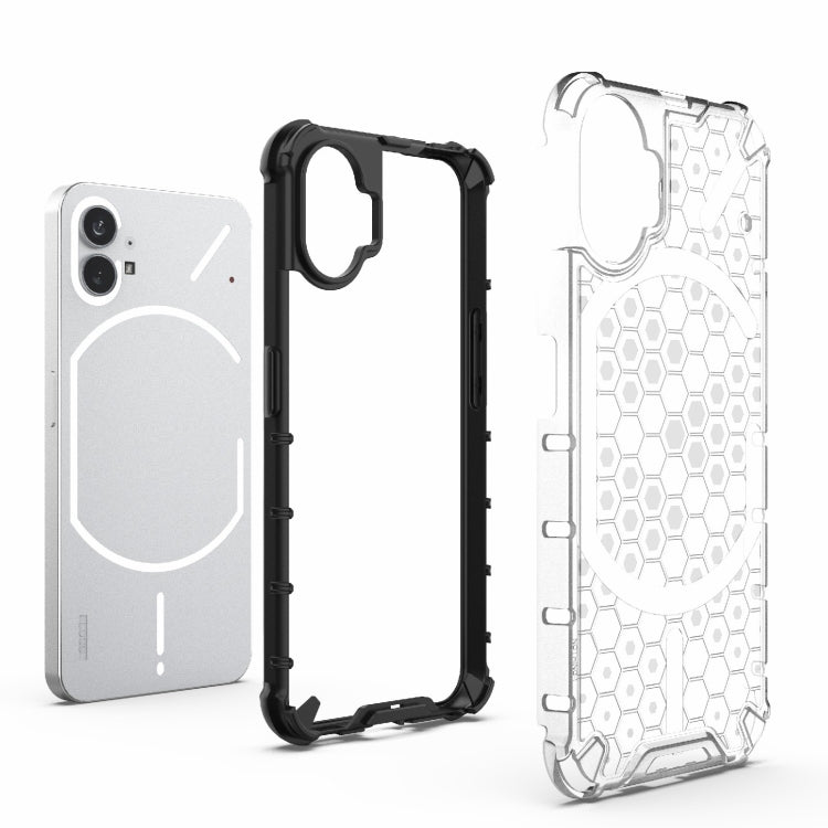 Shockproof Honeycomb PC + TPU Protective Phone Case