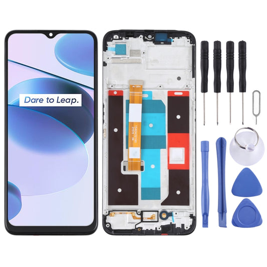 LCD Screen and Digitizer Full Assembly with Frame, For Realme C35 RMX3511, For Realme C31 RMX3501, For TCL 30E / 30 SE, For TCL 30 5G, For OPPO A57 5G