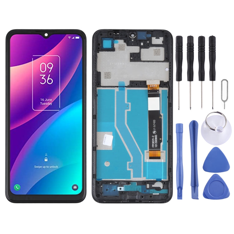 LCD Screen and Digitizer Full Assembly with Frame, For Realme C35 RMX3511, For Realme C31 RMX3501, For TCL 30E / 30 SE, For TCL 30 5G, For OPPO A57 5G