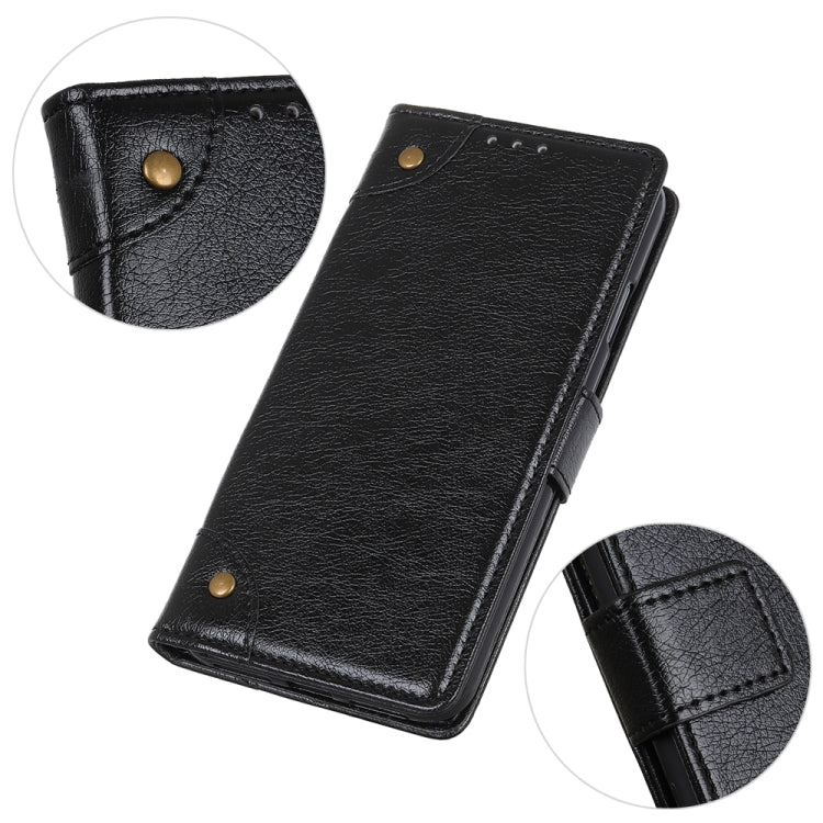 Copper Buckle Nappa Texture Horizontal Flip Leather Case with Holder & Card Slots & Wallet, For iPhone SE 2022 / SE 2020, For Nokia 1.3, For Nokia C1, For OPPO Realme X50 Pro, For Huawei Honor Play 4T Pro, For Huawei P40 Pro+, For Galaxy A51 5G