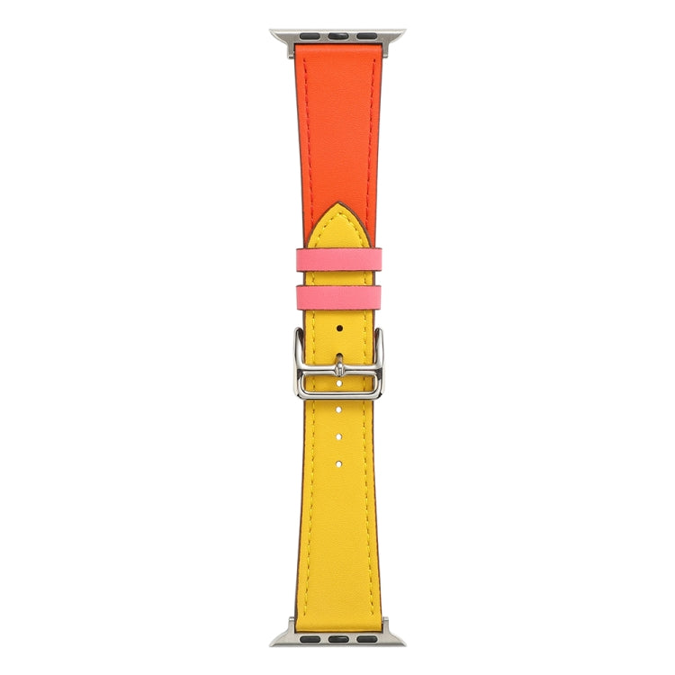 Single Lap Microfiber Leather Watch Band For Apple Watch Series, 7 45mm / 6&amp;SE&amp;5&amp;4 44mm / 3&amp;2&amp;1 42mm