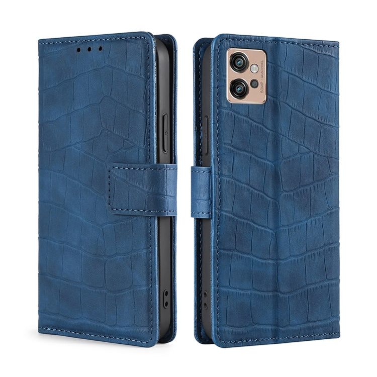 Skin Feel Crocodile Magnetic Clasp Leather Phone Case, For Motorola Moto G32 4G, For Realme GT2 Explorer Master, For vivo iQOO Z6 44W/T1 Snapdragon 680, For vivo Y77 5G Global