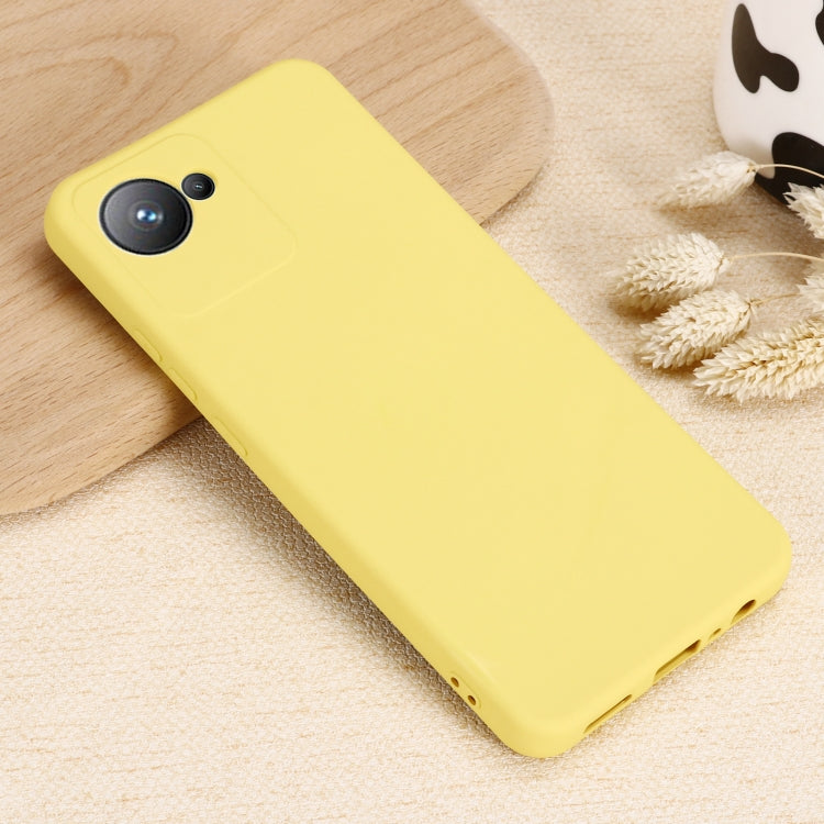 Pure Color Liquid Silicone Shockproof Full Coverage Phone Case, For Realme C30 / Narzo 50i Prime / C30S, For Xiaomi Poco X4 GT/Redmi Note 11T Pro/Redmi K50i