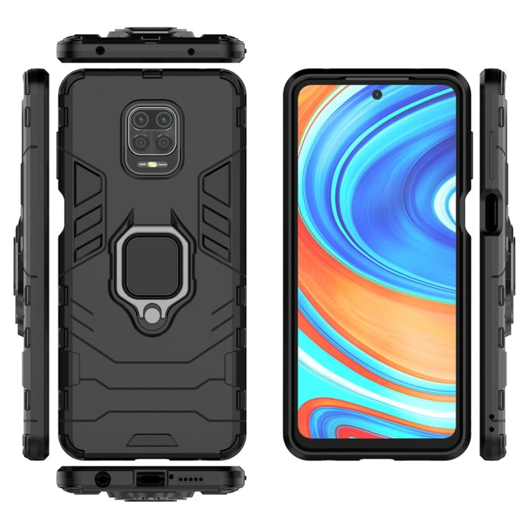 PC + TPU Shockproof Protective Case with Magnetic Ring Holder, For Xiaomi Redmi Note 9 Pro Max, For Huawei Enjoy 10e, For Vivo S6