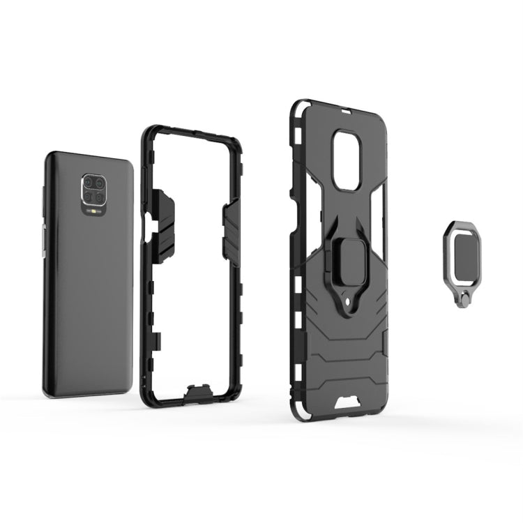 PC + TPU Shockproof Protective Case with Magnetic Ring Holder, For Xiaomi Redmi Note 9 Pro Max, For Huawei Enjoy 10e, For Vivo S6